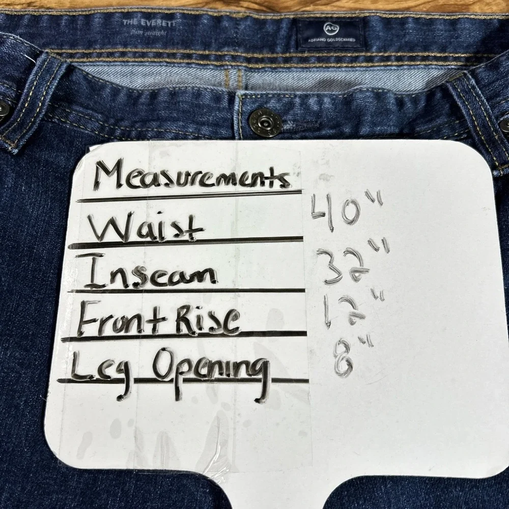 Ag Adriano Goldschmied measurements waist
